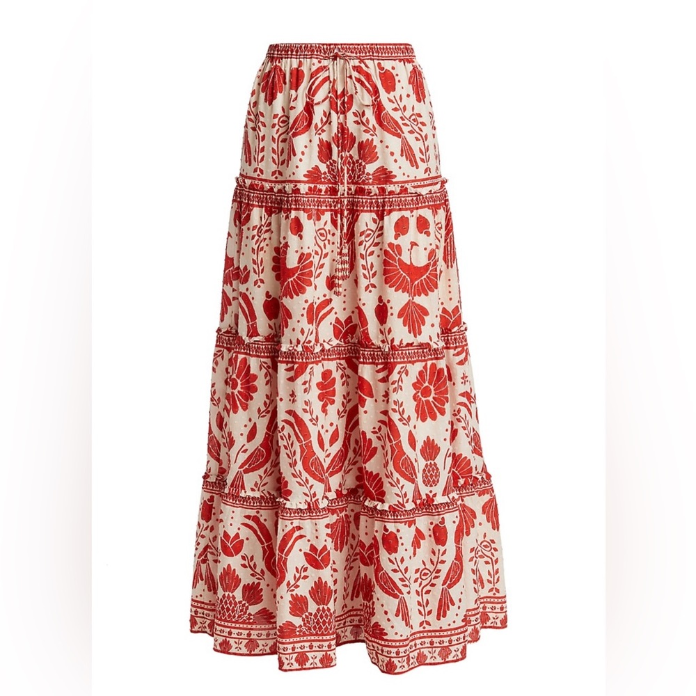 Farm Rio Jungle Flow Maxi Skirt! Size Small